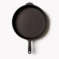 Overhead view of the No.12 Field Cast Iron Skillet with helper handle at top thumbnail