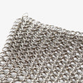 Texture close-up of the stainless rings of the Field Chain Mail Scrubber thumbnail
