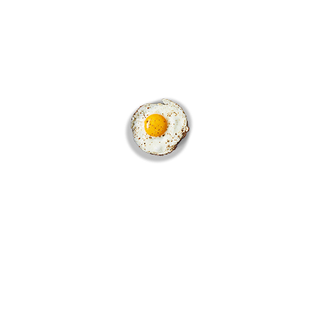 No.4 Cast Iron Skillet with food