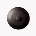 Overhead view of the No.8 Field Cast Iron Skillet Lid with shield-stamped knob thumbnail