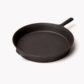 No.12 Field Skillet, angled side view showing smooth interior thumbnail