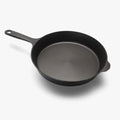 Angled view of the No.8 Field Cast Iron Skillet floating against white, showing the smooth cooking surface thumbnail