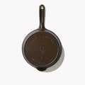 Underside of the No.6 Cast Iron Skillet showing the Field Company and Made in USA stamps thumbnail
